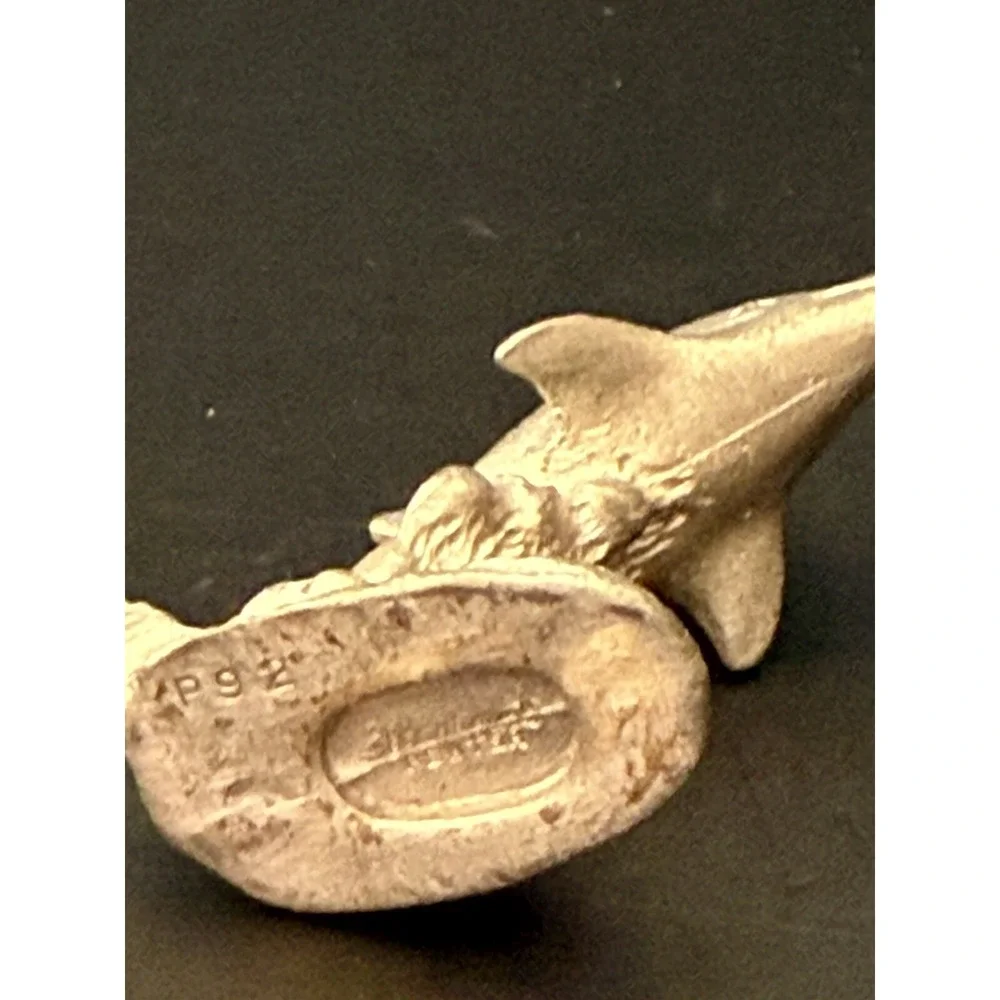 Spoontiques‎ Pewter Dolphin Jumping Vintage #P92